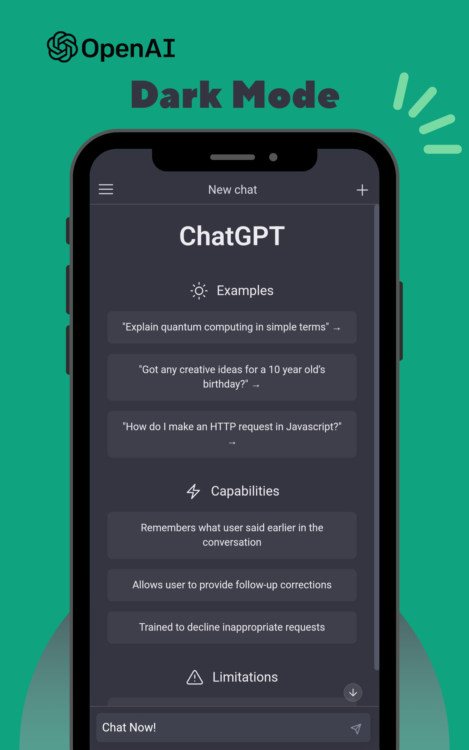 OpenAI screenshot 2