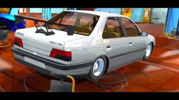 Car simulator الملصق