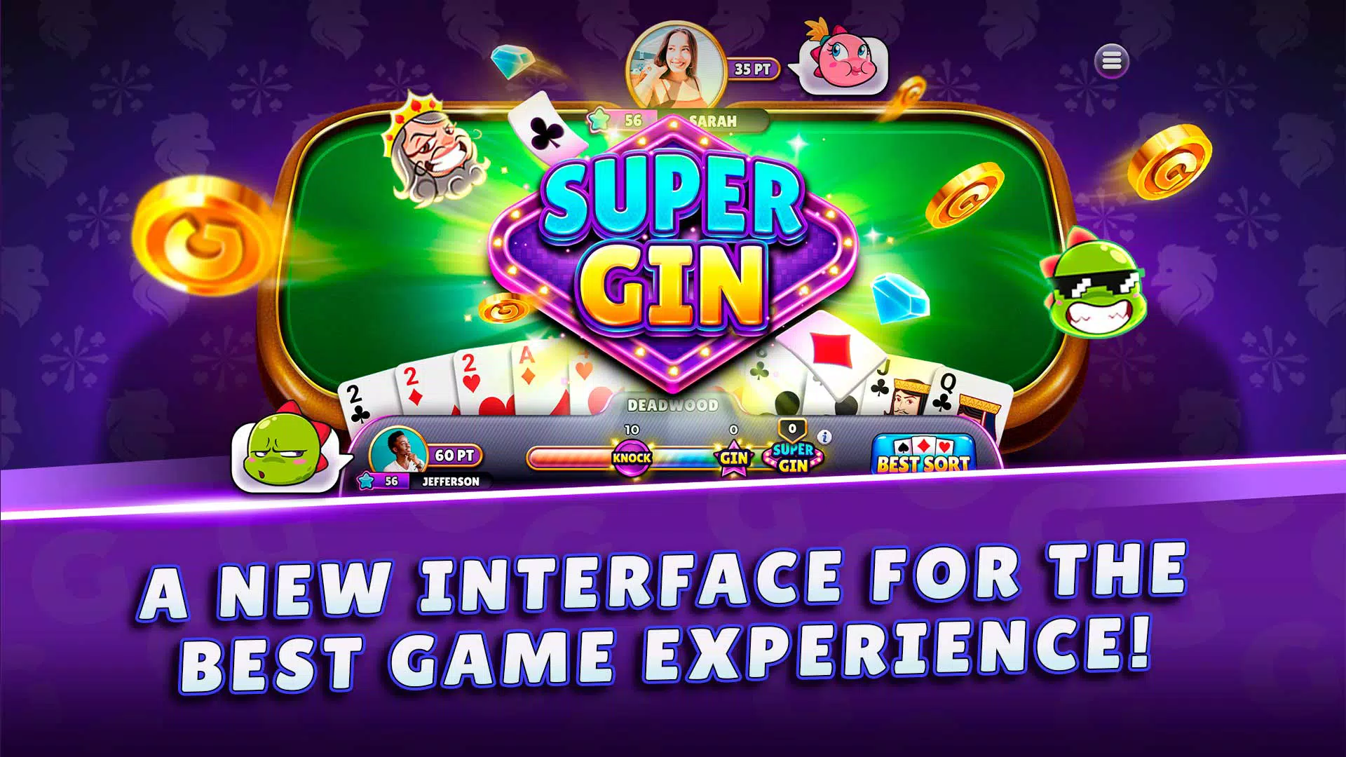 Gin Rummy Super - Card Game