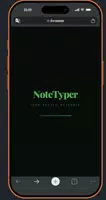 NoteTyper plakat
