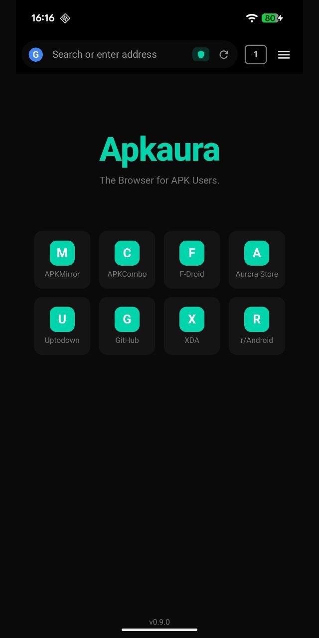 Apkaura screenshot 1