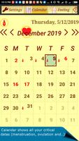 Menstrual Cycle Calendar to track menstruations bài đăng