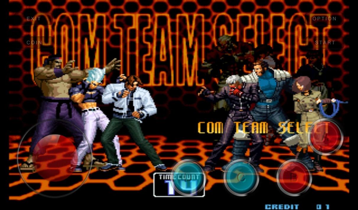 The KOF Fighters 2002 Arcade Game Mame screenshot 2