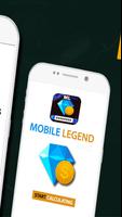 Diamonds For Mobile Legends : Bang Bang captura de pantalla 1