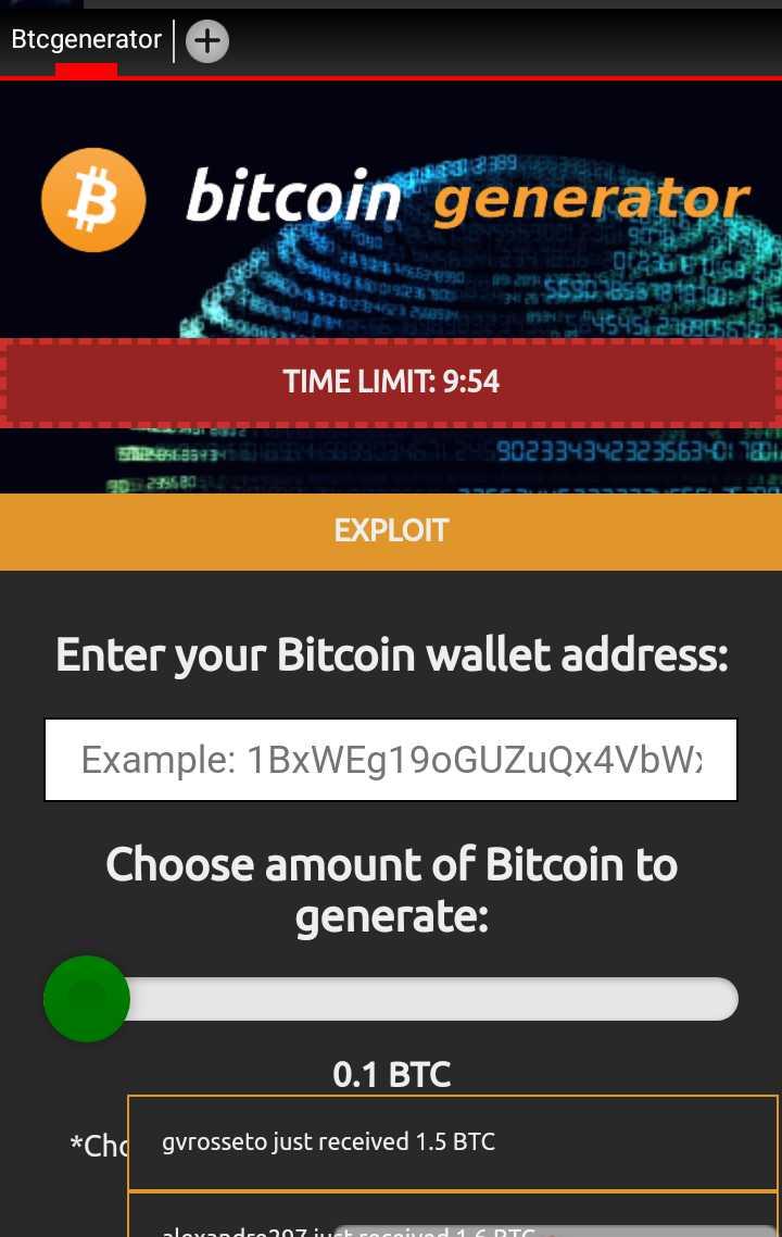 generatore bitcoin gratuito 2021