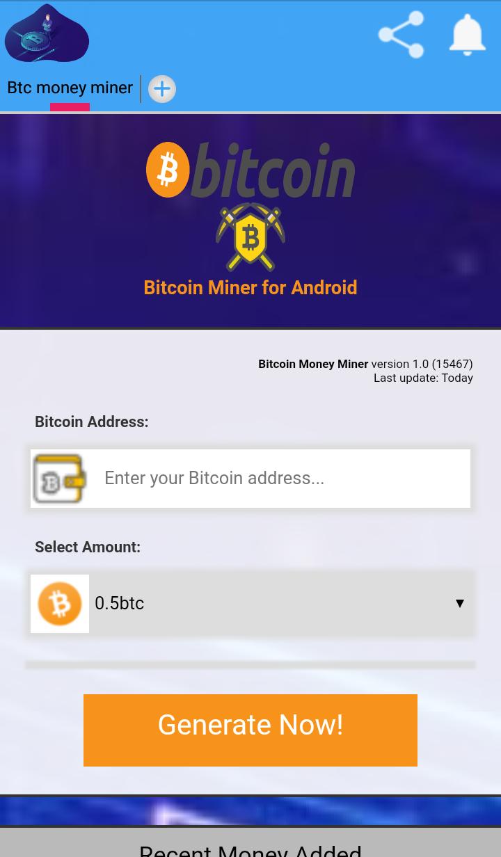 bitcoin adder for android
