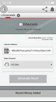 LITECOIN MINER Plakat