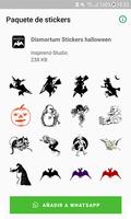 Dismortum Stickers Halloween Affiche