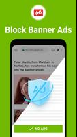 Free Adblocker Browser - Adblock & Popup Blocker اسکرین شاٹ 1