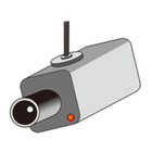 Motion detect video camera icon