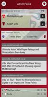 Aston Villa Fan App Plakat