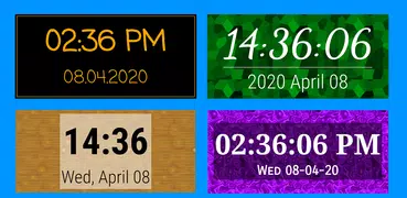 Widget De Reloj Digital