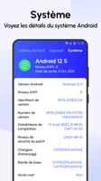 Informations sur l'appareil capture d'écran 1
