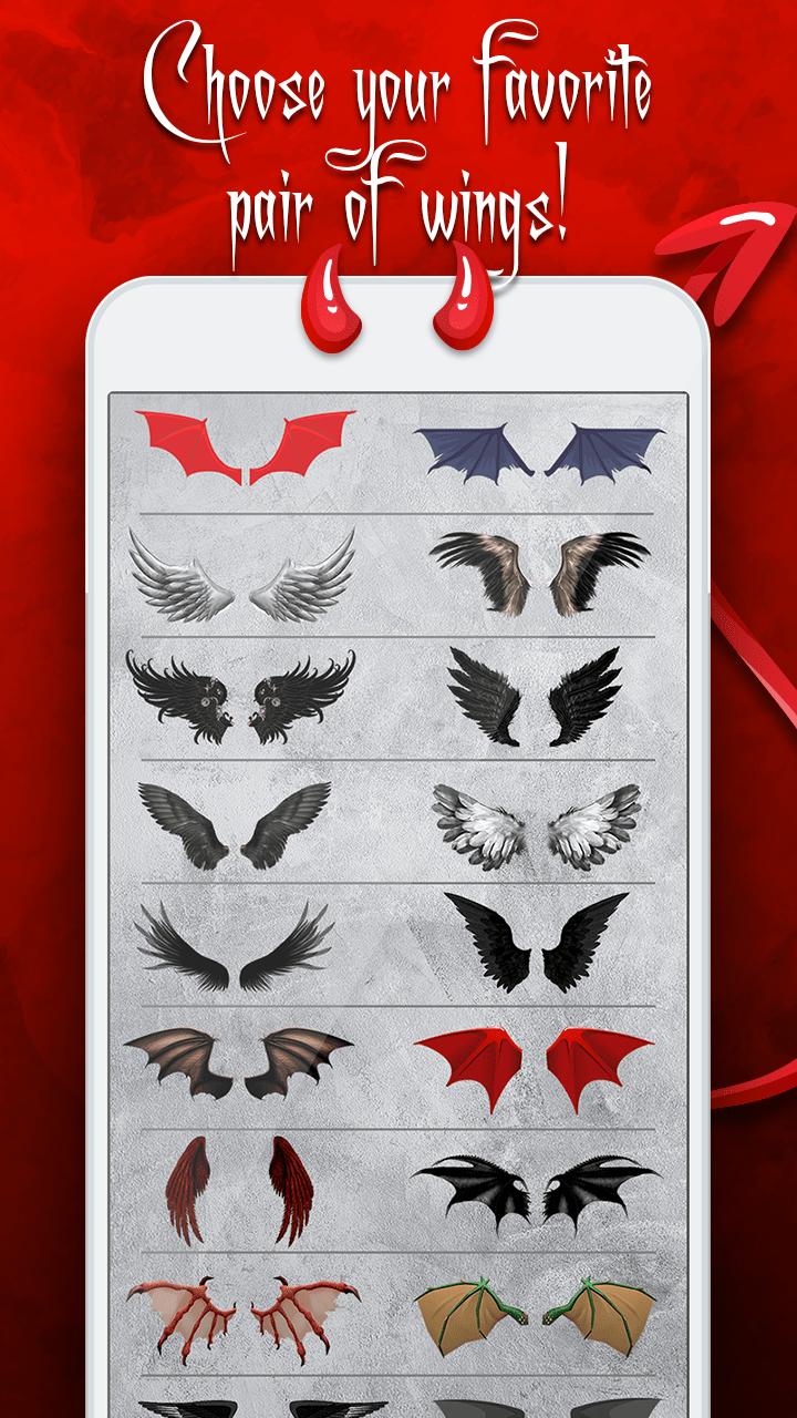 Devil Wings For Android Apk Download - demon wings roblox