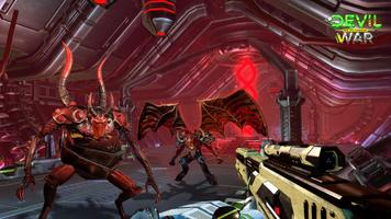 Poster Devil War: Doom Shooting Game