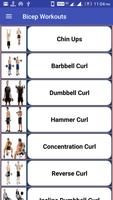 Bicep Workouts with Gif poster