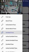 Chest Exercises with gif screenshot 1