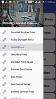 Shoulder Workouts with Gif screenshot 1