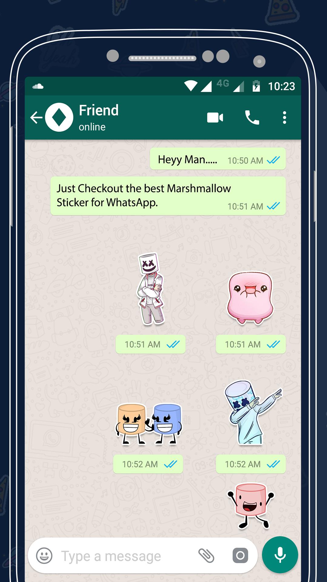 Marshmallow Sticker For Whatsapp For Android Apk Download