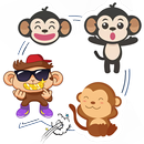 APK Monkey Sticker For Whatsapp