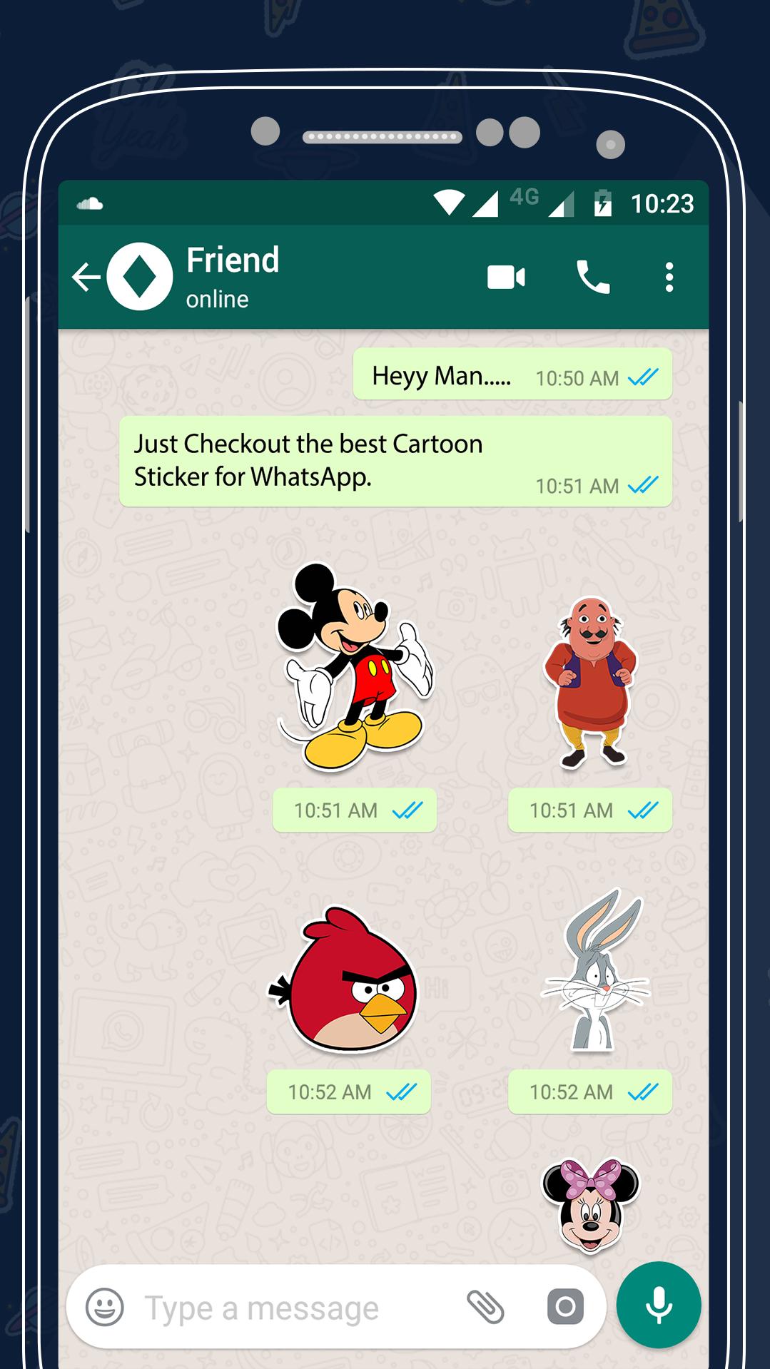 Cartoon Sticker For Whatsapp For Android Apk Download