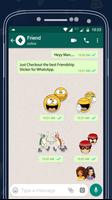 Friendship Sticker For Whatsapp poster