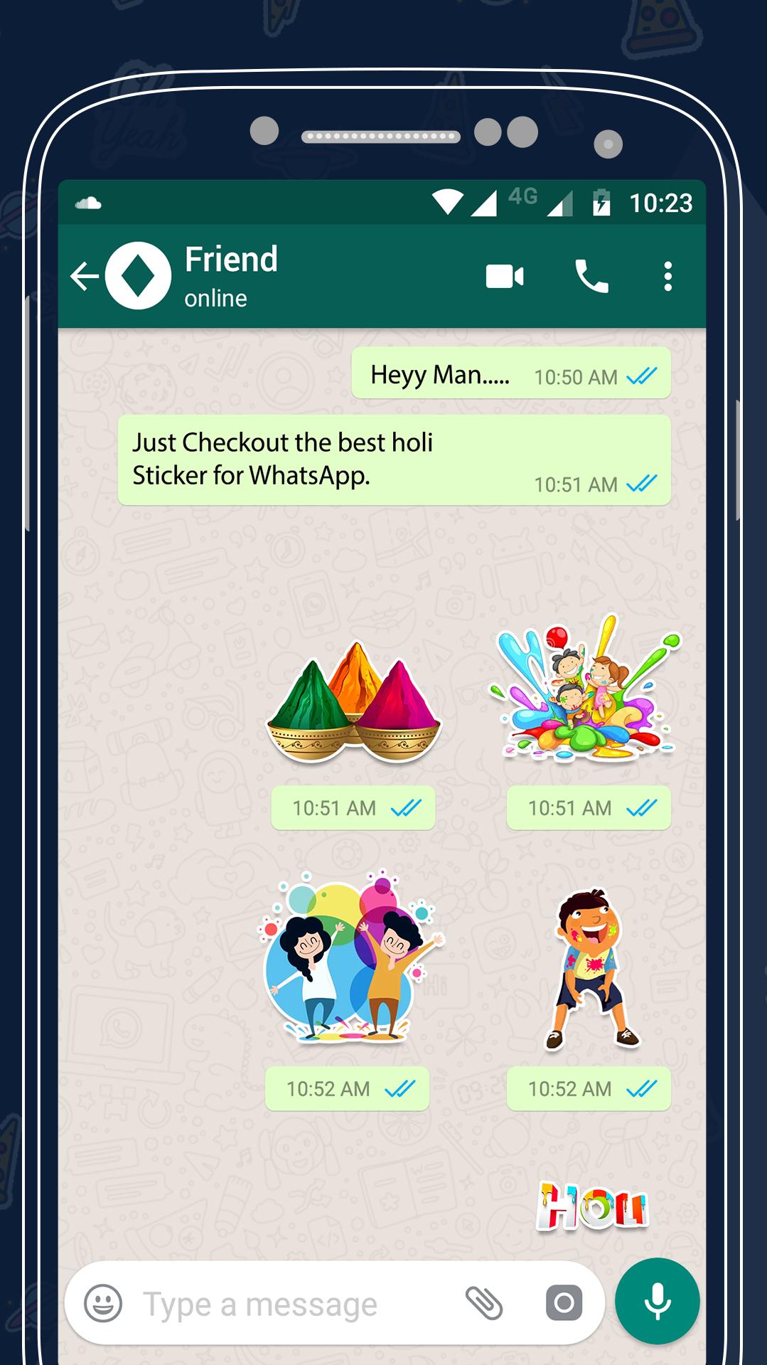 Holi Sticker For Whatsapp For Android Apk Download
