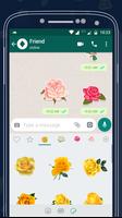 Rose Sticker For Whatsapp 截图 1
