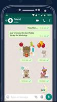 Teddy Sticker For Whatsapp poster
