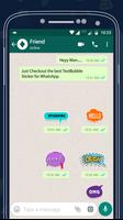 Text Bubble Sticker For Whatsapp Cartaz