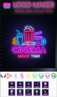 Neon Logo Maker - Neon Logo Design & Neon Signs ポスター