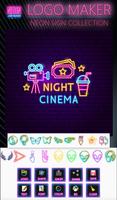Neon Logo Maker - Neon Logo Design & Neon Signs スクリーンショット 1