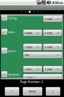 Painting job estimator скриншот 2