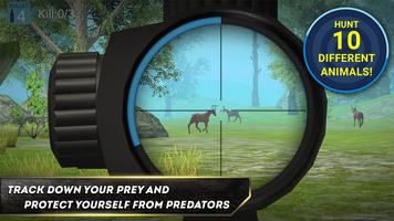Hunter de Cerf: Sniper 3d Affiche