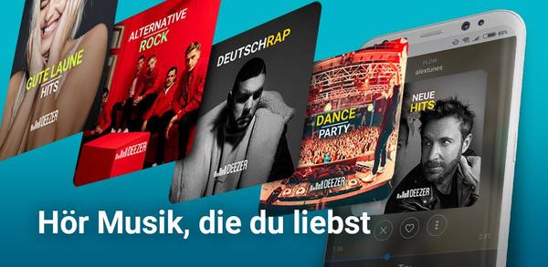 Schrittweise Anleitung zum Herunterladen von Deezer: Musik & Hörbücher image