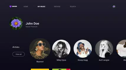 Deezer for Android TV XAPK download