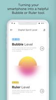 Digital Spirit Level : Level Bubble & Ruler App Ekran Görüntüsü 2