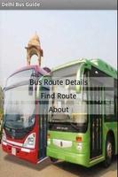 Delhi Bus Guide Affiche