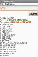 Delhi Bus Guide capture d'écran 1