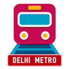 Delhi Metro Timing Route Fare أيقونة