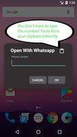 (No Ads)Open With WhatsApp скриншот 1