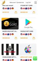 Deluxe-redeem gift cards & btc Affiche