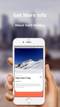 Denmark Holidays : Copenhagen Calendar 截图 2