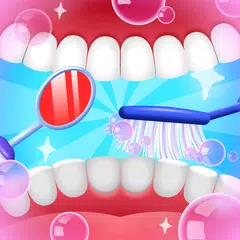 歯医者 ドクター 子供 ゲーム - 歯磨きゲーム 共 動物 アプリダウンロード