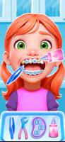 牙醫 医生 兒童遊戲 - 刷牙 為了 動物 2-5 岁 截圖 2