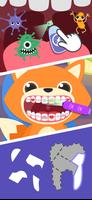 牙醫 医生 兒童遊戲 - 刷牙 為了 動物 2-5 岁 截圖 3
