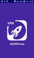 Ott VPN Free - Unlimited Free VPN , Turbo Fast VPN الملصق