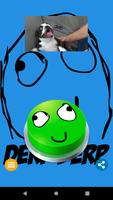 Derp Meme Button poster