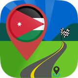 📍Mapa Interactivo de Jordania : Gratis Satelital icono