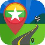 📍Myanmar Maps Driving Directions: GPS Andriod App icon